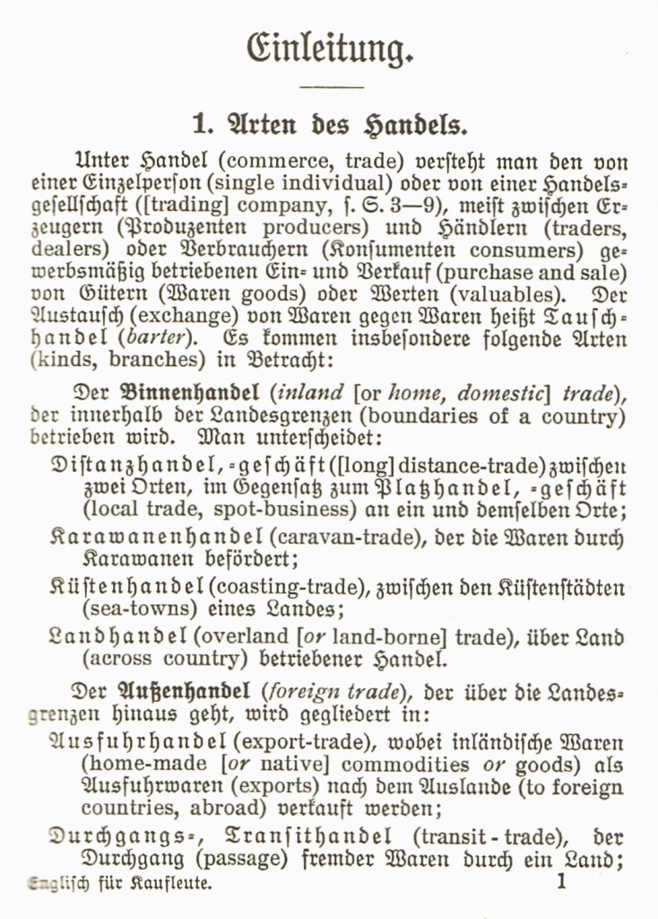 Langenscheidt Einleitung 1924